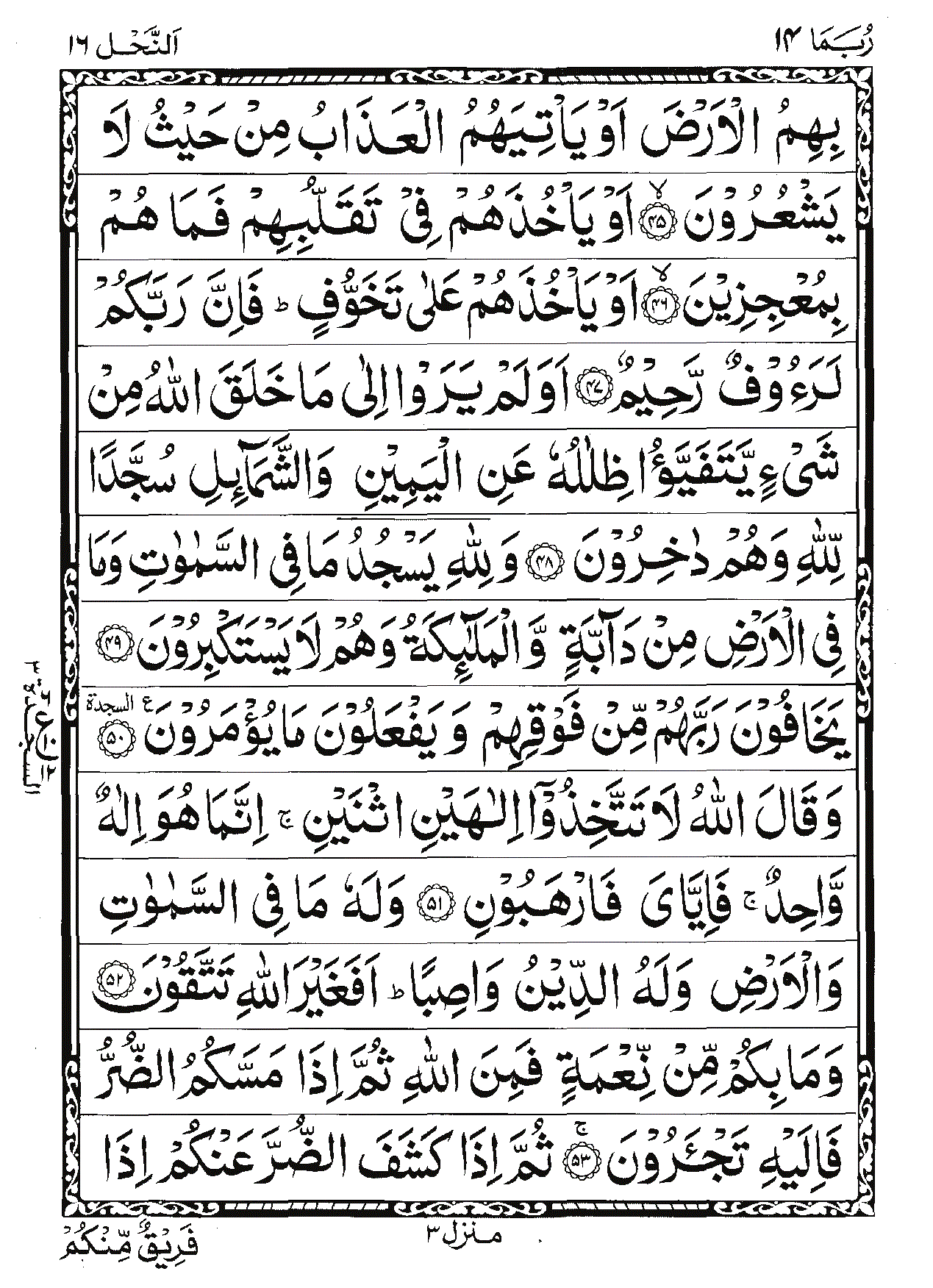 Surah An-Nahl Page 8